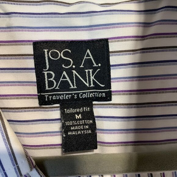 Jos A Banks Striped Dress Shirt - Picture 4 of 4